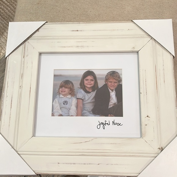 Face to Face Holiday Photo Frame - Joyful Noise/NWT - Picture 4 of 12